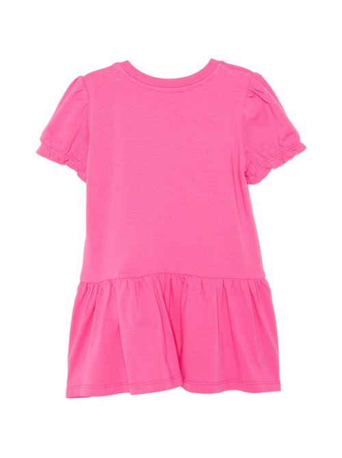 Abito bambina Moschino Baby rosa con logo Teddy Bear MOSCHINO BABY | MAV0C7LBA0050533